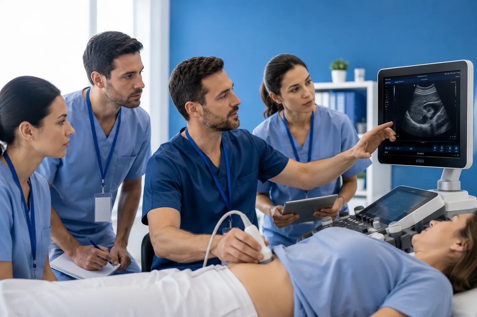 סדנת אולטרסאונד קליני (POCUS)