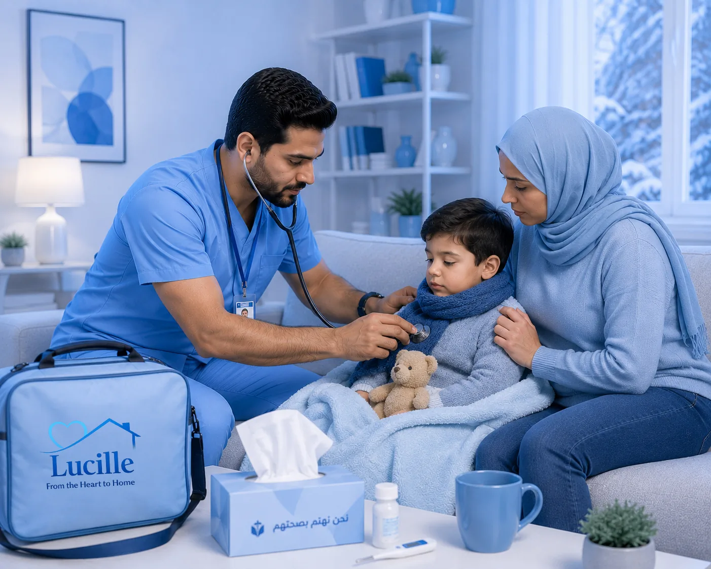 صحة الأطفال في الشتاء